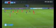 扳回一球！帅惟浩助攻万项挑射破门，U17男足1-3落后日本